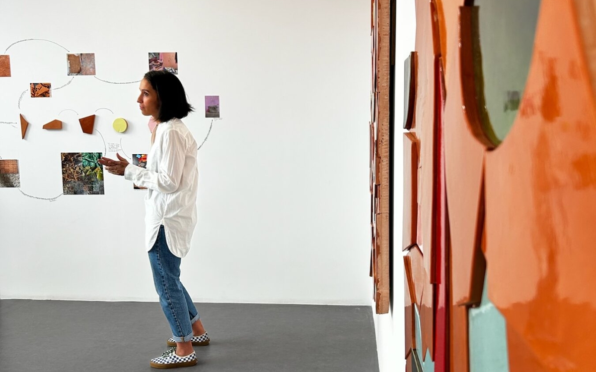 Visite guidée de l’exposition en présence de l’artiste