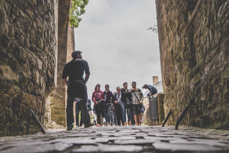 Visite guidée du château médiéval de Bricquebec