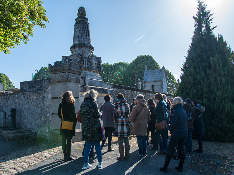 Visite guidée Le cimetière la Salle