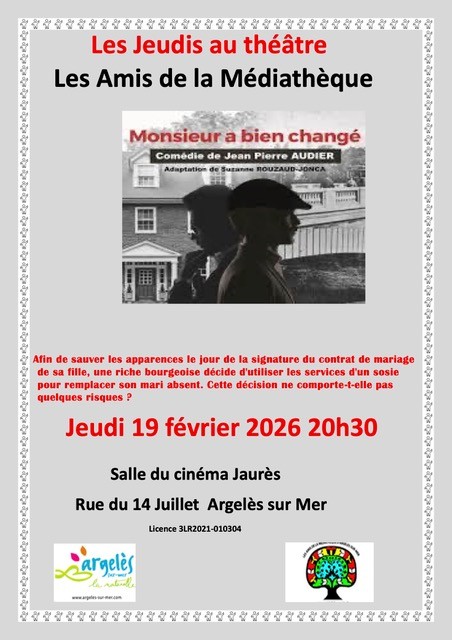 VOS JEUDIS AU THEATRE