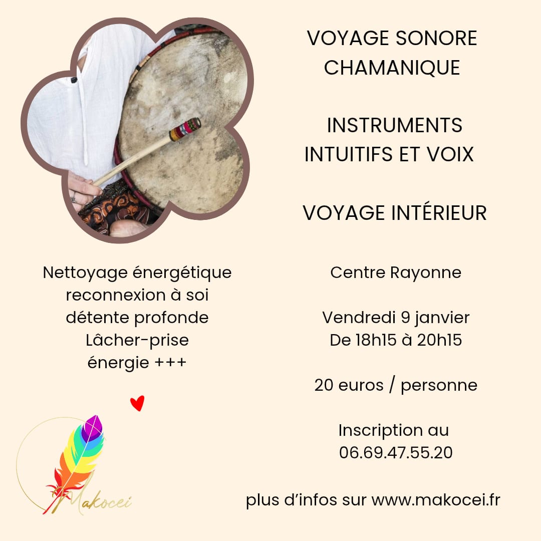 VOYAGE SONORE CHAMANIQUE