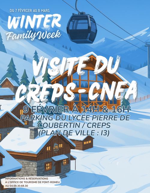 WINTER FAMILY WEEK AU COEUR DU CREPS/CNEA