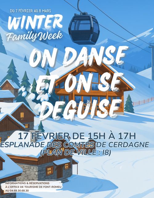 WINTER FAMILY WEEK ON DANSE ET ON SE DÉGUISE !