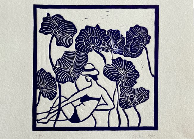 Zoom Artiste | Laurence Galli Linogravures