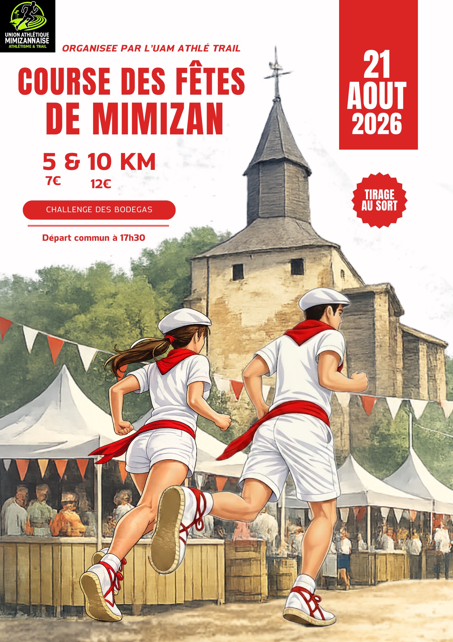 10km des fetes de Mimizan DANS LES RUE DE LA VILLE Mimizan 2026-08-21 10km des fetes de Mimizan