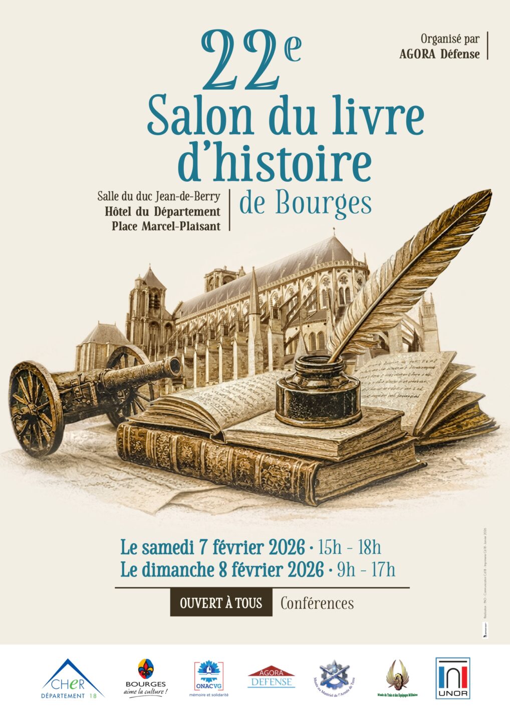 22ème Salon du Livre d'Histoire de Bourges