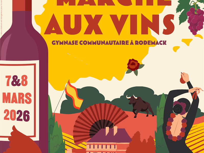 27ème Marché aux Vins à Rodemack Gymnase Communautaire Rodemack 2026-03-07 27ème Marché aux Vins à Rodemack