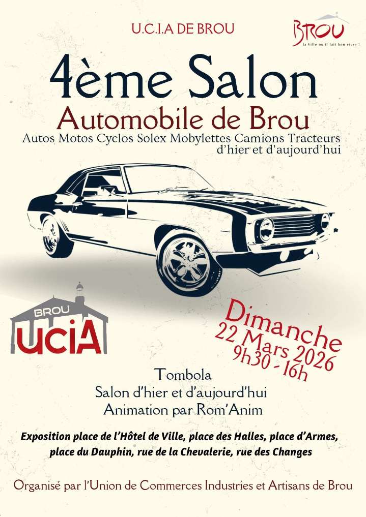 4e salon automobile de Brou
