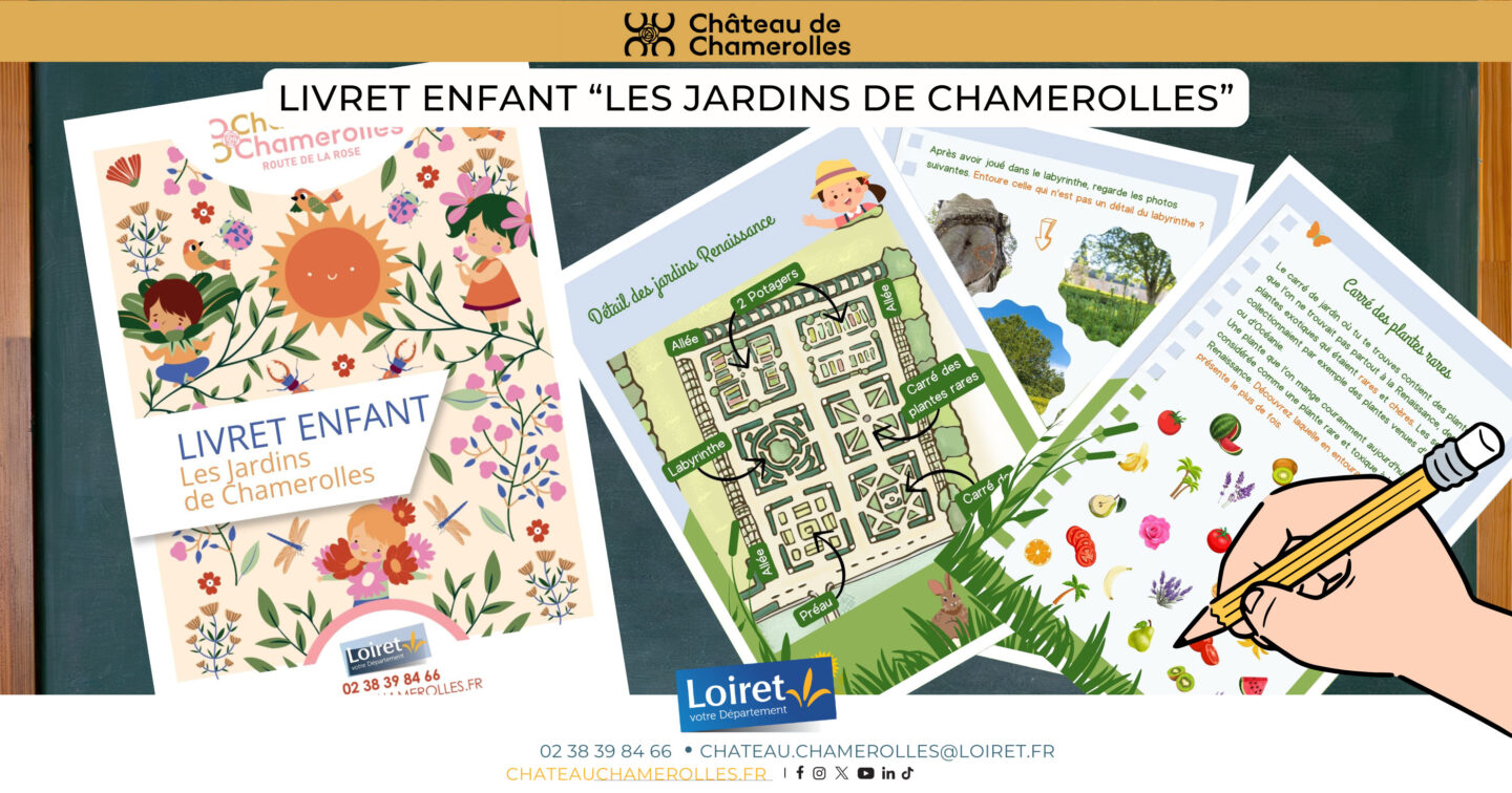 À la découverte des Jardins Le livret-enfant des petits explorateurs Route de Gallerand Chilleurs-aux-Bois 2026-04-04 À la découverte des Jardins Le livret-enfant des petits explorateurs