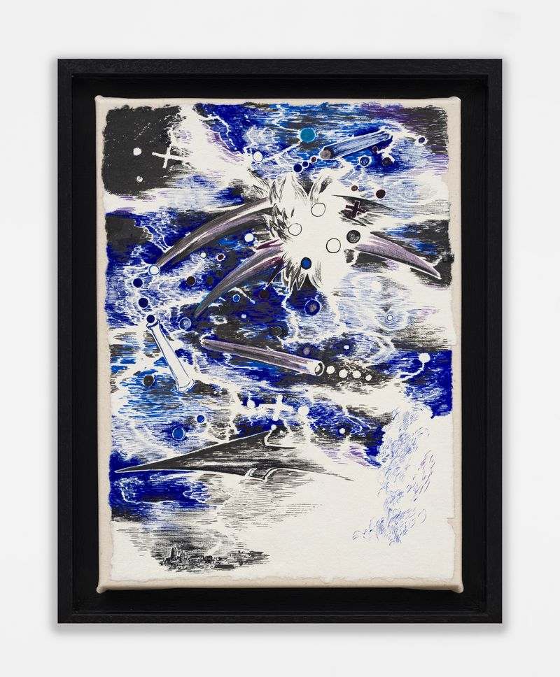 Abdelkader Benchamm : Signs and Wonders Galerie Templon Paris
