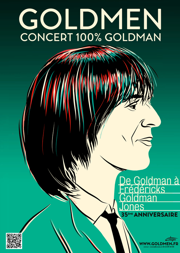 Agen Agora Les Goldmen Concert 100% Goldman