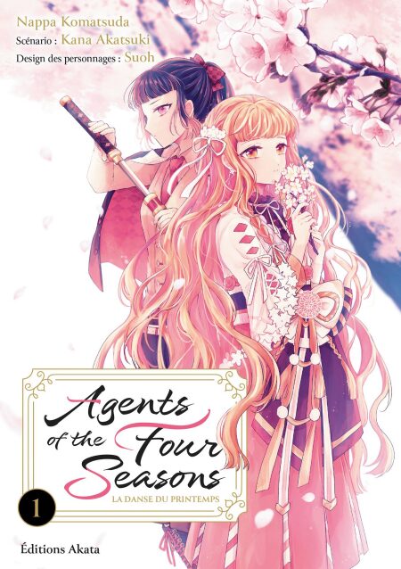 Agents of the Four Seasons manga de Akatsuki Kana et Komatsuda Nappa
