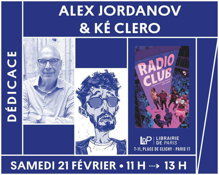 Alex Jordanov & Ké Clero décicacent « Radio Club