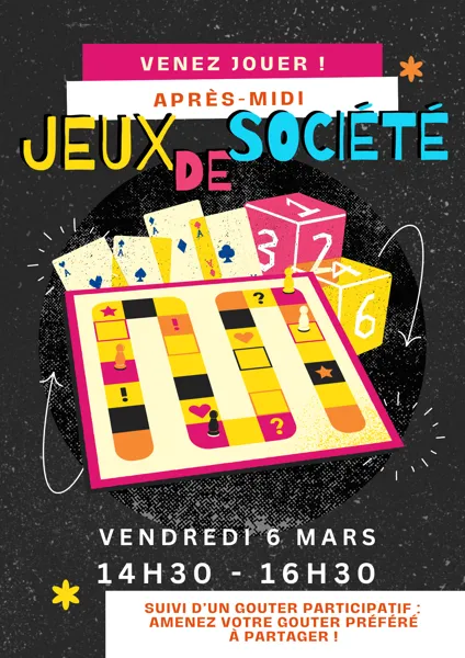 Après-midi Jeux de société à la médiathèque de St Laurent d'Olt