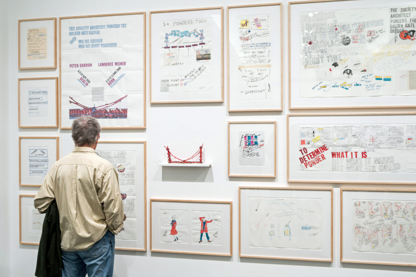 Intervention de Lawrence Weiner - terrasse Galeries Lafayette