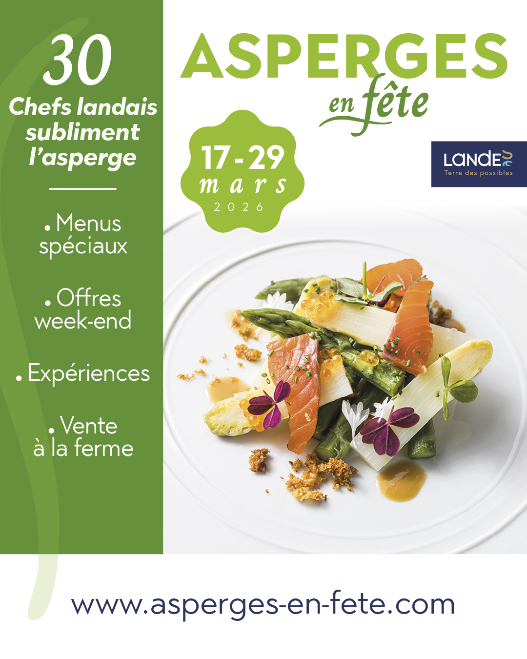 Asperges en fête à la Forge