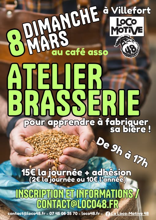 ATELIER BRASSERIE APPRENDRE À FAIRE SA BIÈRE