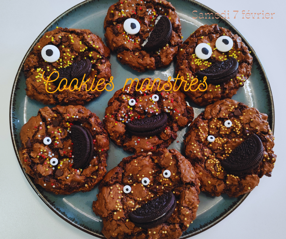 Atelier Cookies monstres