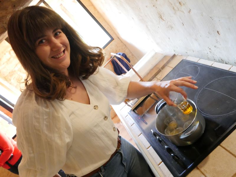 Atelier cosmétique Saponification à froid