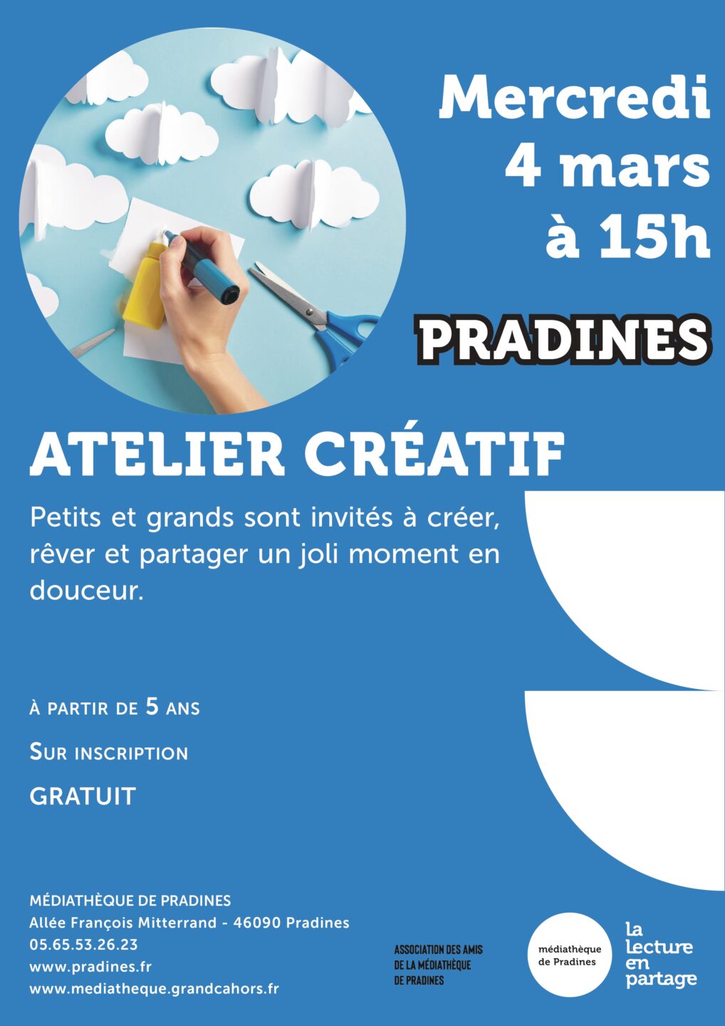 Atelier créatif nuage