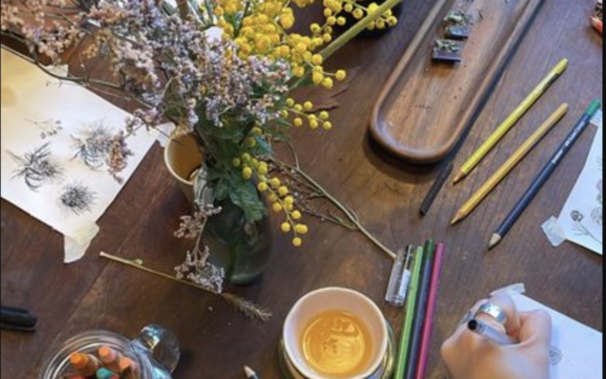 Atelier de dessin botanique pour adultes Atelier Rue Bichat Paris Atelier de dessin botanique pour adultes Atelier Rue Bichat Paris