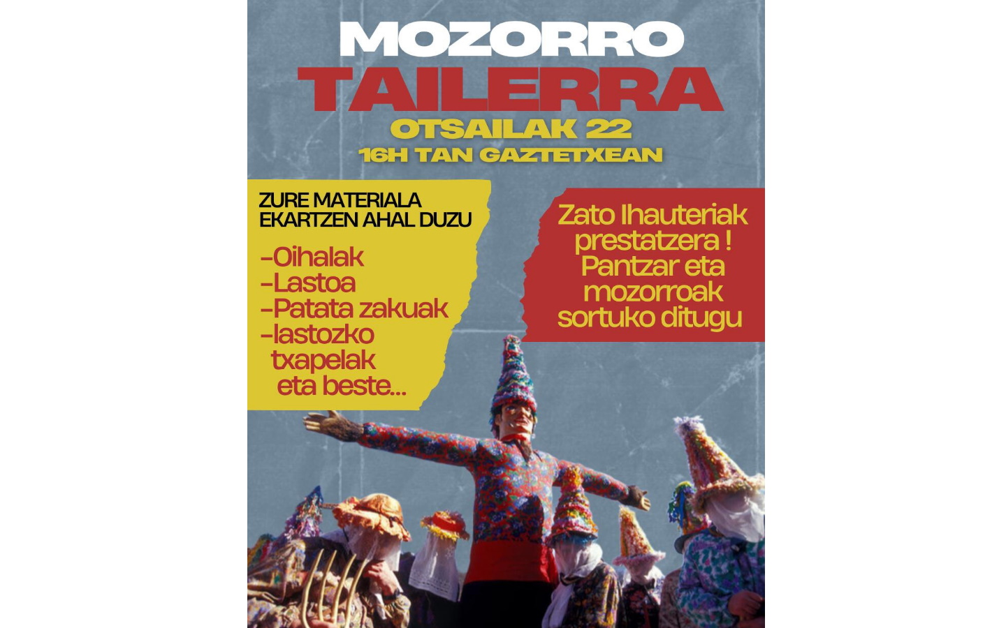 Atelier déguisement