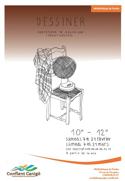 ATELIER DESSIN D'OBSERVATION