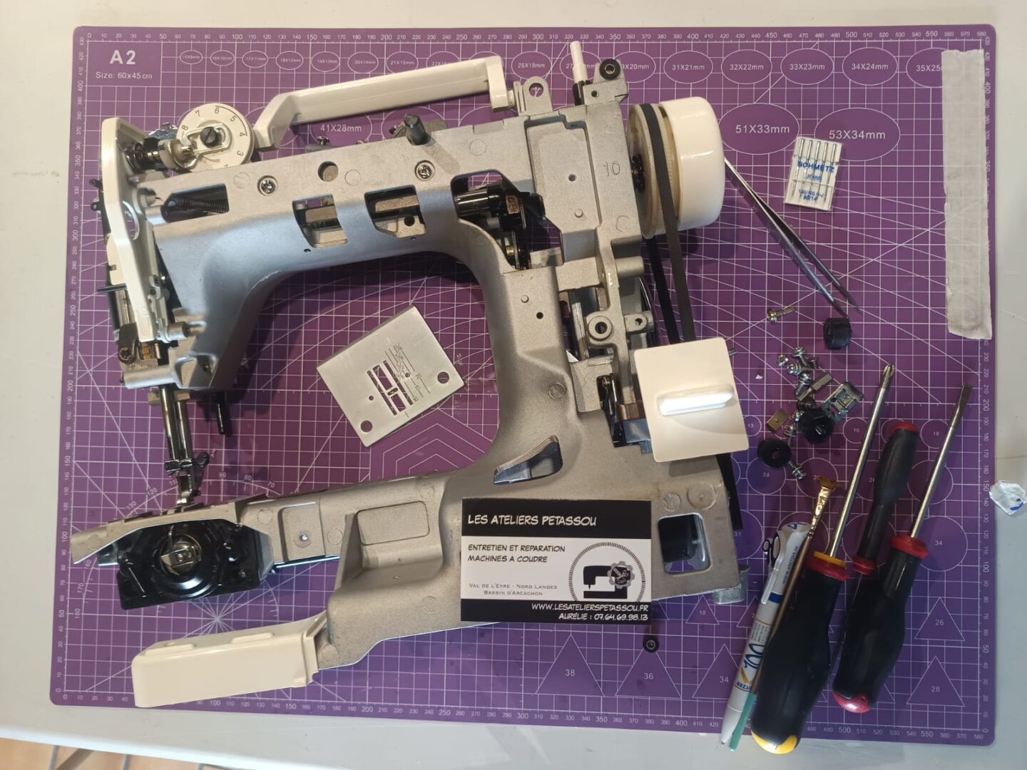 Atelier Entretien utilisateur chouchoutez votre machine