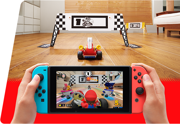 Atelier Jeux vidéo intergénérationnel Mario Kart Live