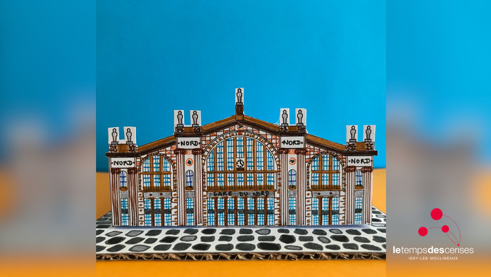 Atelier "La gare du Nord" par la Cité de l'architecture et du Patrimoine (à partir de 4 ans) Le Temps des Cerises Issy-les-Moulineaux