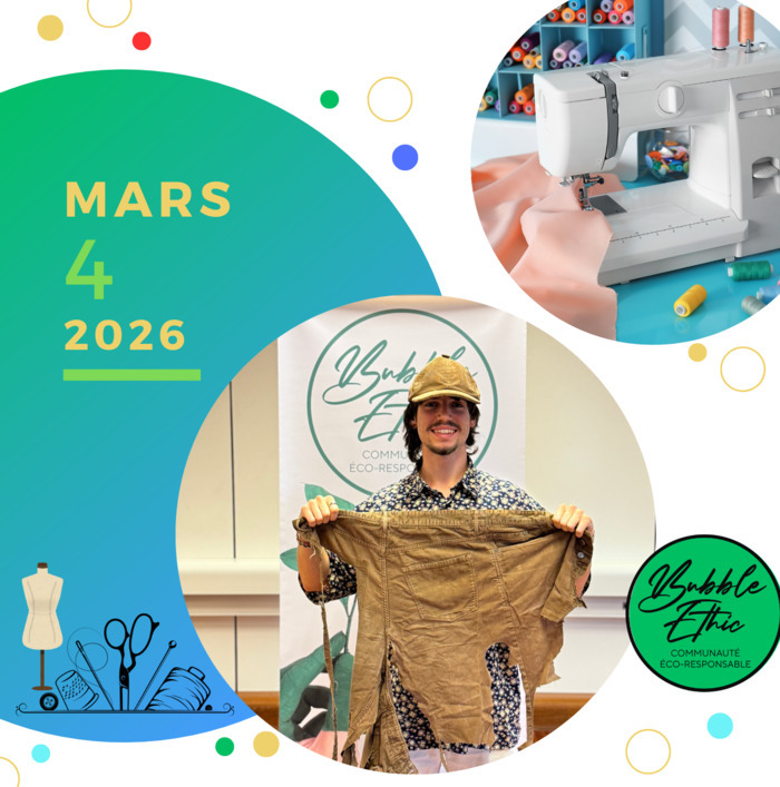 Atelier Mieux Vivre au Naturel - Atelier de couture Upcycling La julienne Plan-les-Ouates