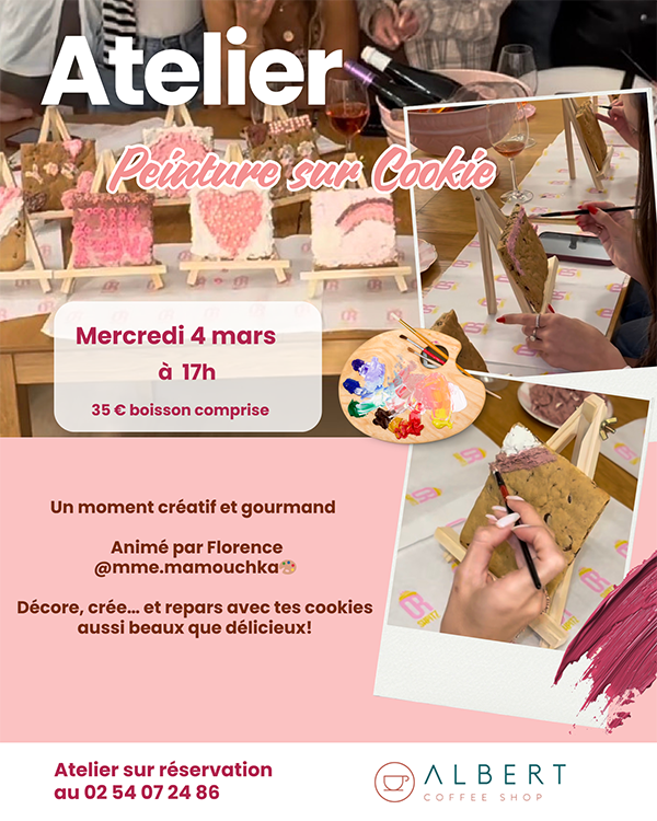 Atelier Peinture sur cookie