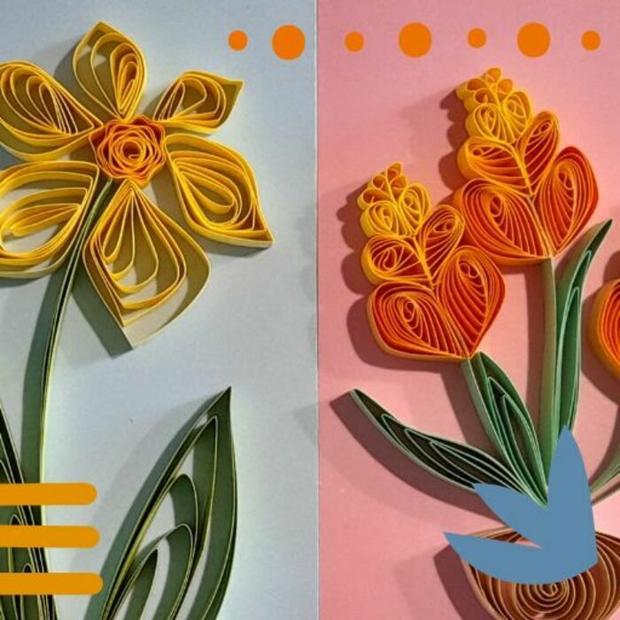 Atelier Quilling par So Joli créations Médiathèque Castagnéra Talence