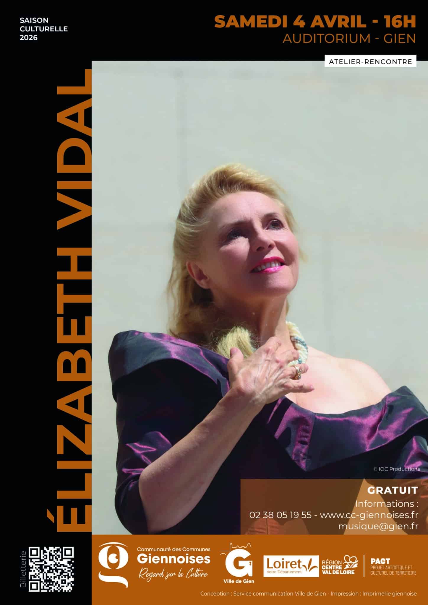 Atelier-rencontre: Elizabeth Vidal