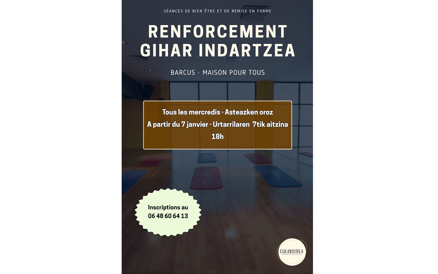 Atelier renforcement 1160 route principale Barcus 2026-04-29 Atelier renforcement