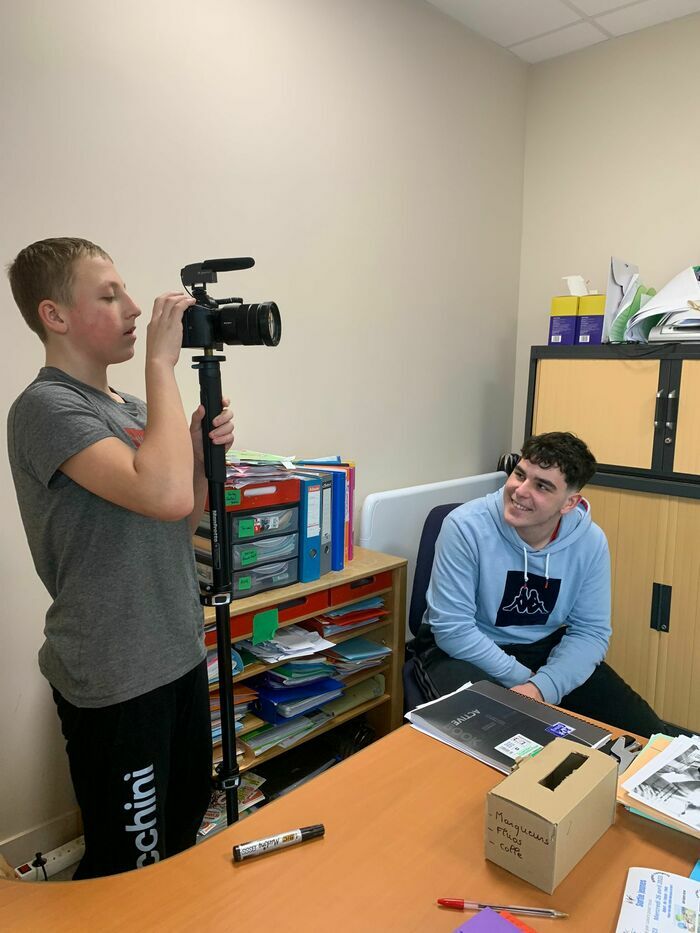 Atelier vidéo avec un journaliste École Superieure de Journalisme de Lille Lille