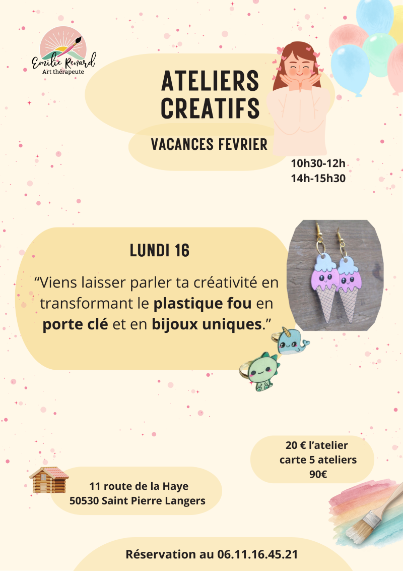 Ateliers créatifs plastique fou 11 Route de la Haye Saint-Pierre-Langers 2026-02-16 Ateliers créatifs plastique fou