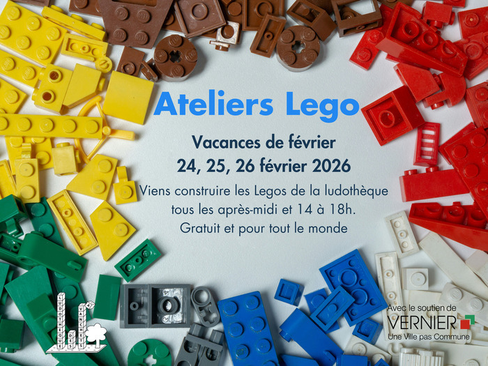 Ateliers Lego Ludothèque des Avanchets Vernier