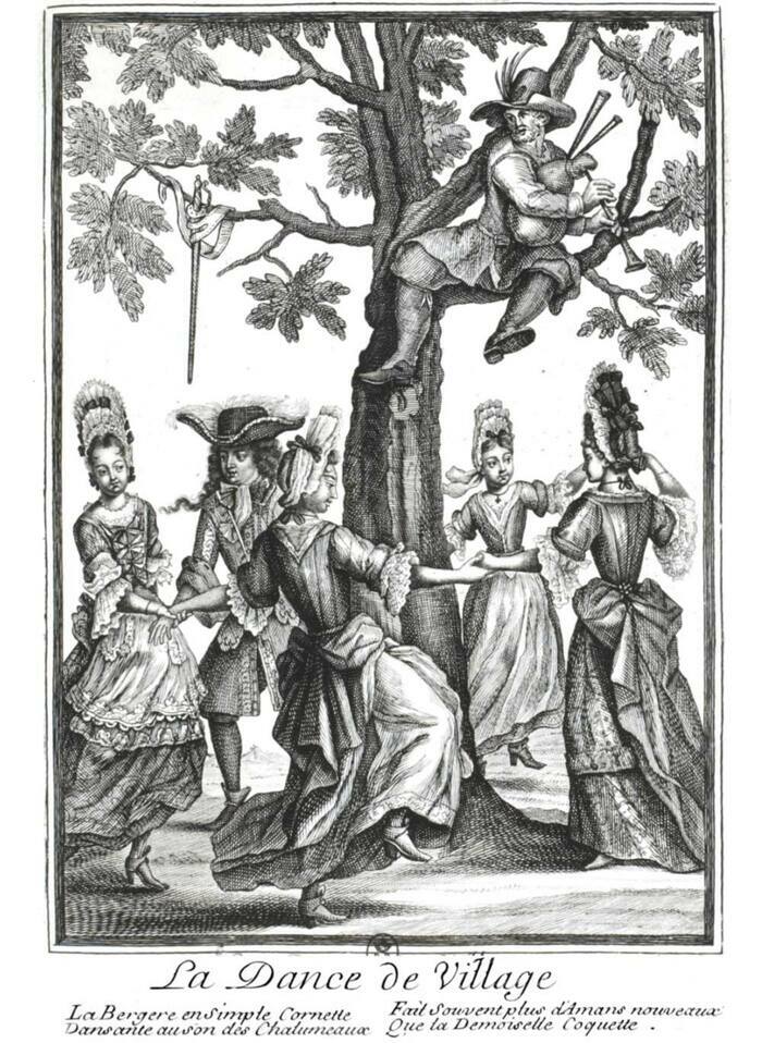 Bal du printemps: Contredanses de Playford Villa Dutoit Genève