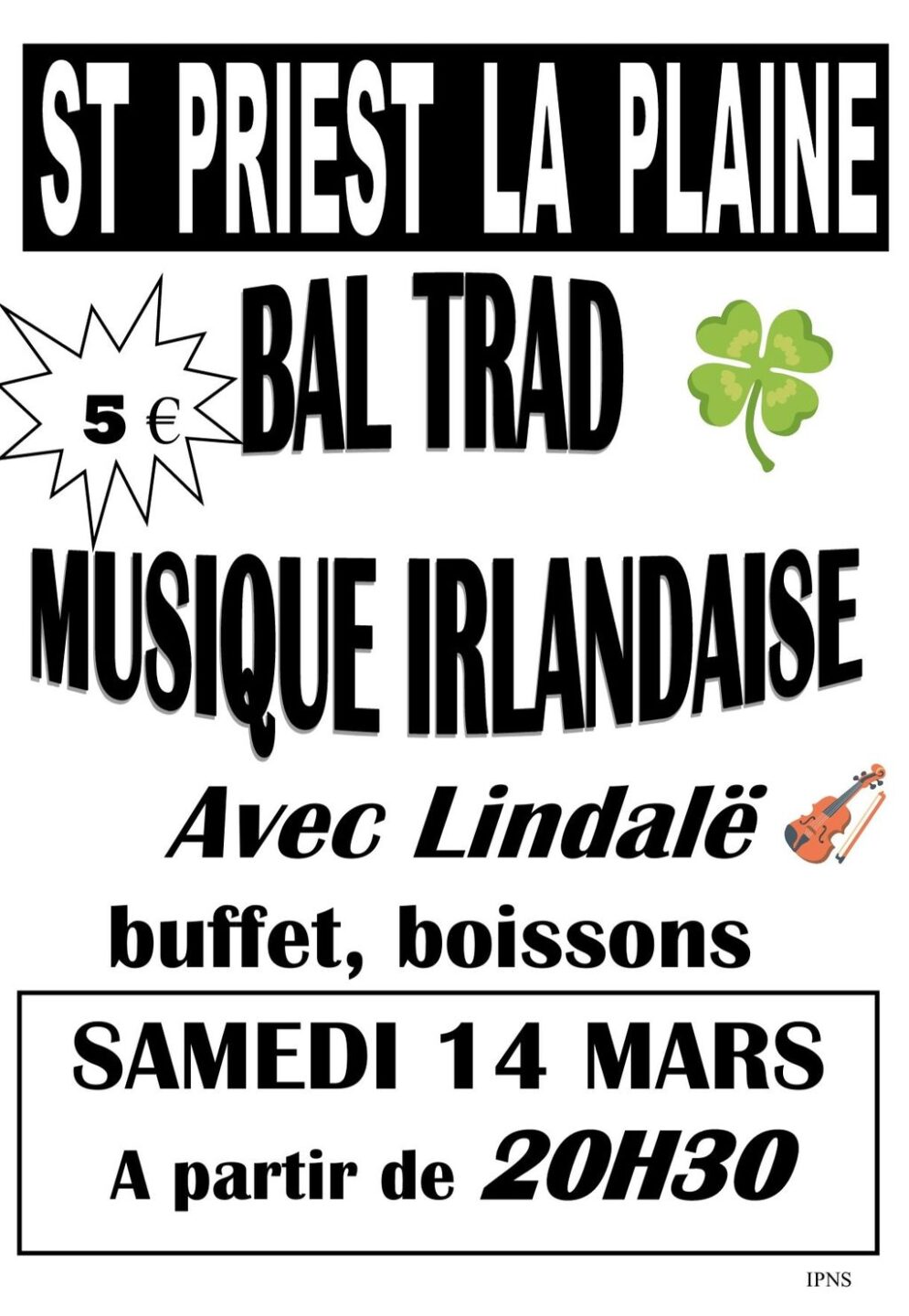 Bal Trad et Musique Irlandaise