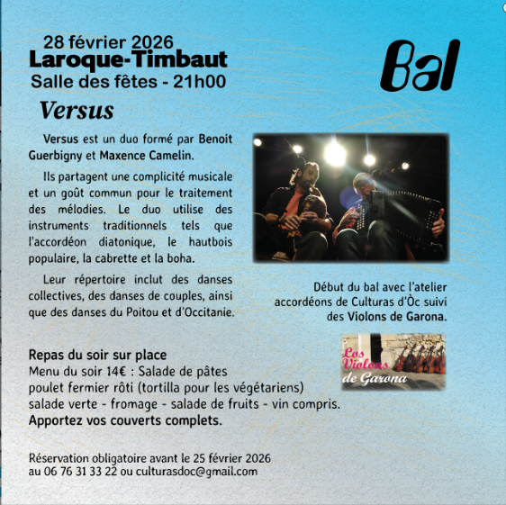 Bal traditionnel avec Versus