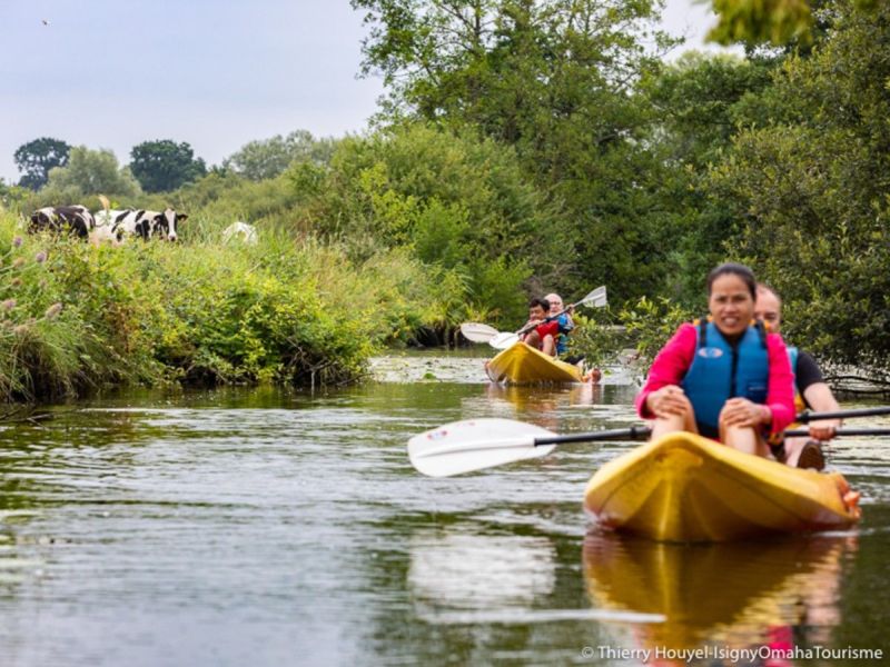 Balade en kayak En pagayant sur l'Elle
