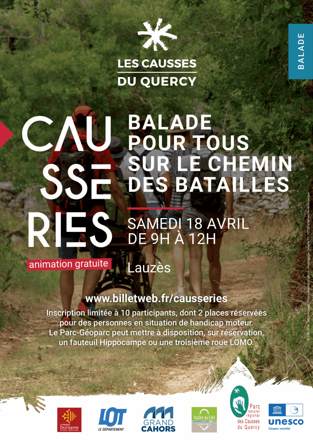 Balade pour tous sur le chemin des batailles