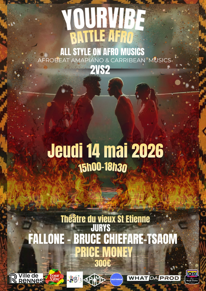Battle Afro - All style on Afro Musics Théâtre du Vieux Saint-Étienne Rennes