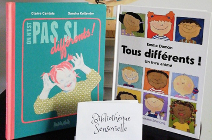 Bibliothèque sensorielle Médiathèque de Lille Sud Lille