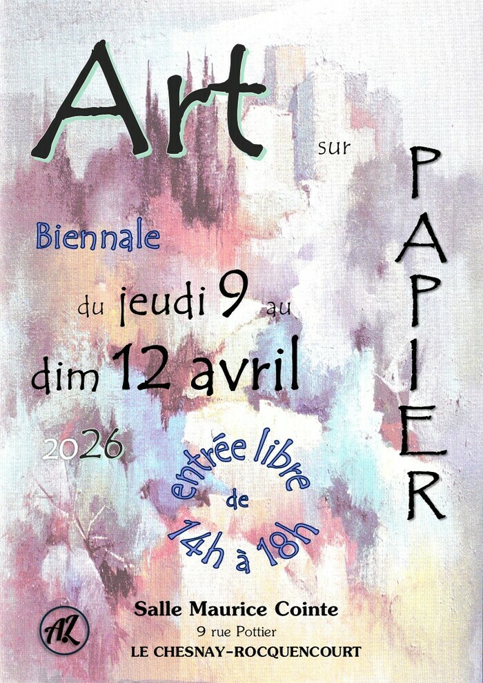 Biennale d'Art sur Papier 2026 Salle Maurice Cointe Le Chesnay-Rocquencourt