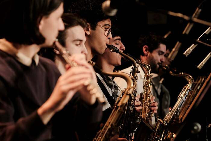 BIG BAND DU CONSERVATOIRE  DE BORDEAUX Le Rocher de Palmer Cenon