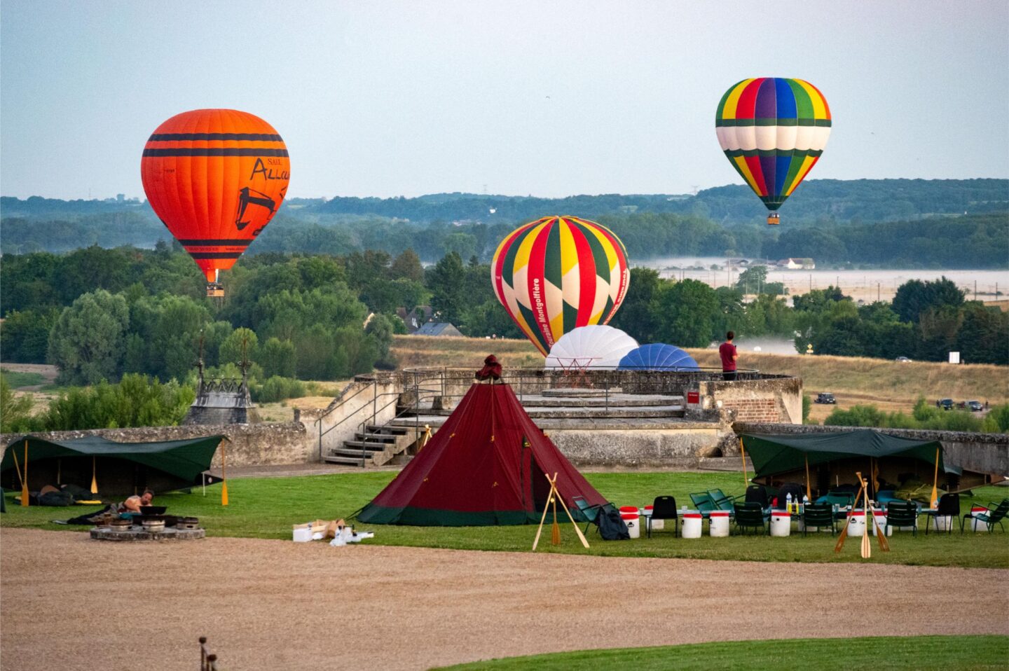 Bivouac Une nuit au jardin au château royal d'Amboise
