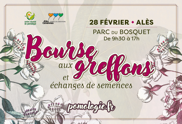 Bourse aux greffons 2026 Parc du Bosquet Alès