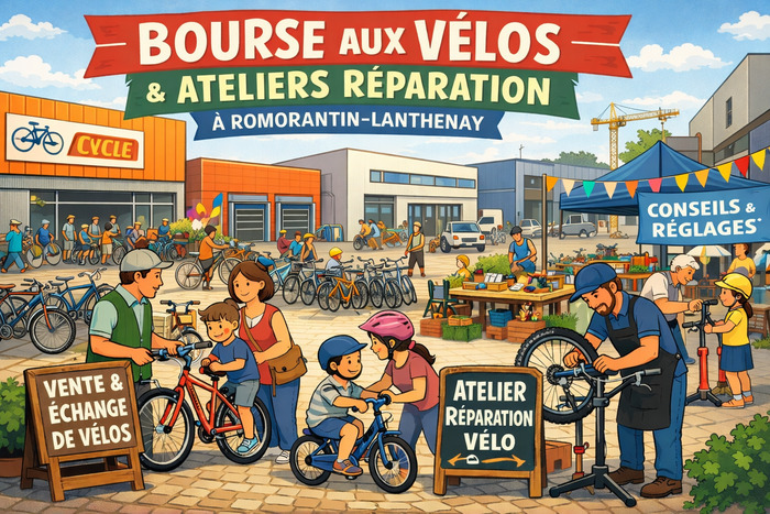 Bourse aux vélos & ateliers de réparation Zone de la Grange